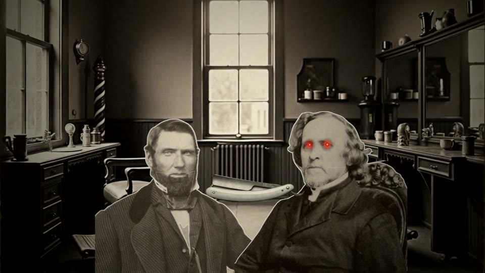 A still from The Barber