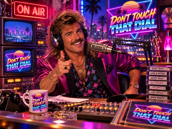 Ricky Voltage, host of Don't Touch That Dial