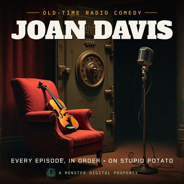 Illustrated cover for Joan Davis: the laugh-track scene
