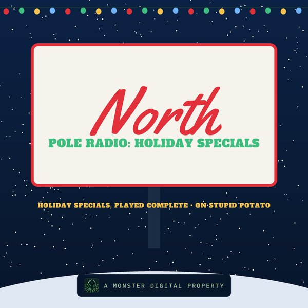 North Pole Radio: Holiday Specials | Stupid Potato logo
